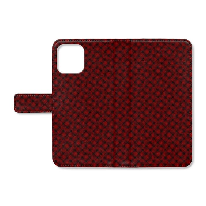 【Fuwa-Flower(R)】手帳型iPhoneケース - iPhone12 ProMax - ストラップ穴 なし