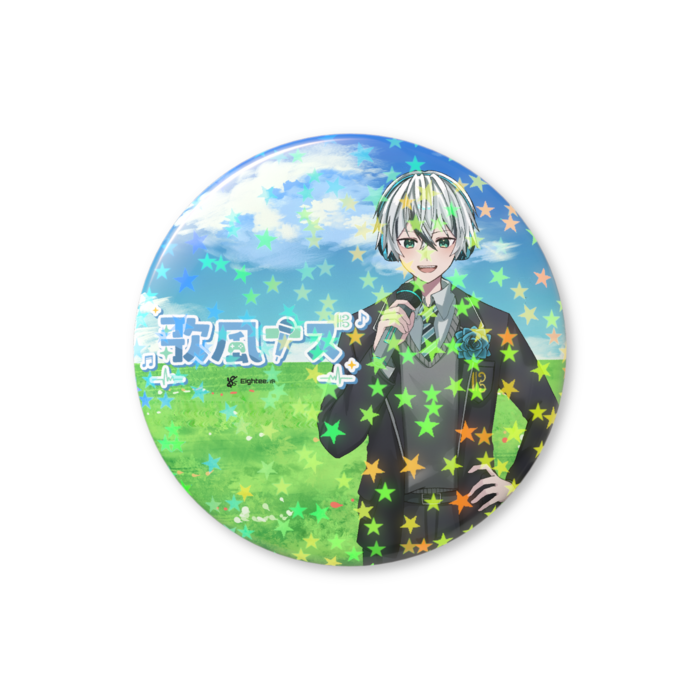 ホログラム缶バッジ - 44mm