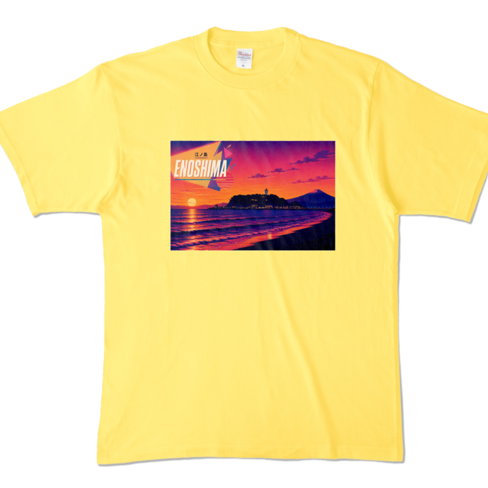 カラーTシャツ - XL - イエロー (濃色)