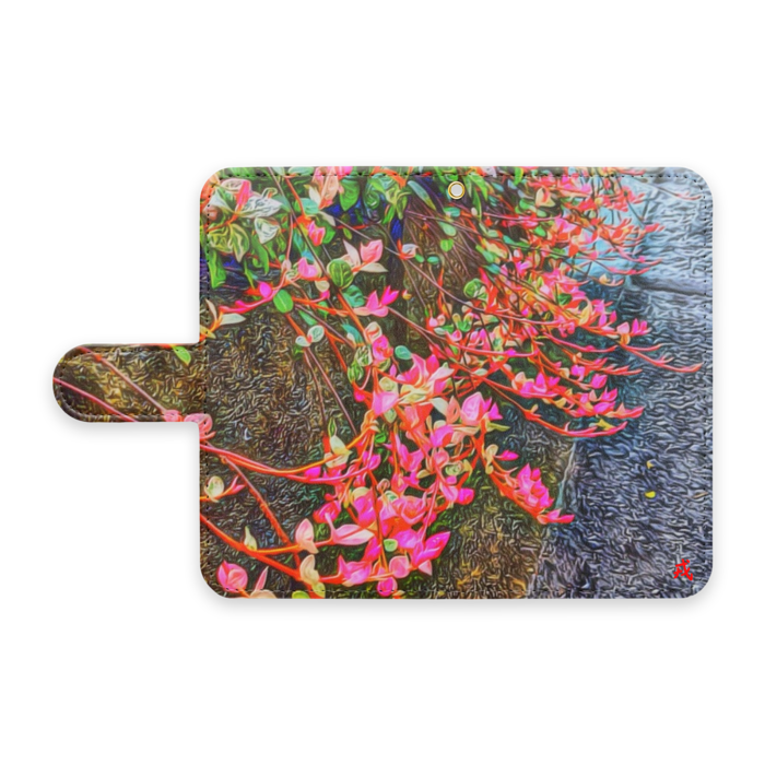 手帳型Androidケース - S - ストラップ穴 あり