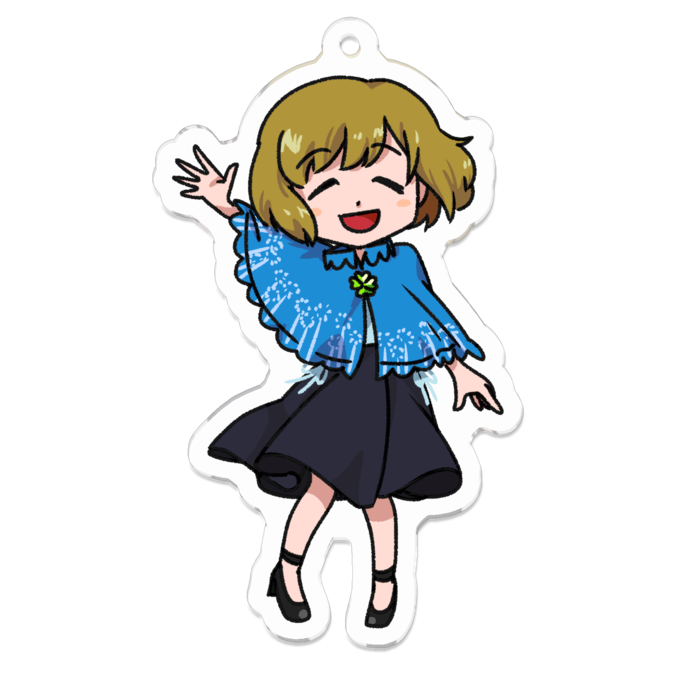 アクリルキーホルダー - 70 × 70 (mm)