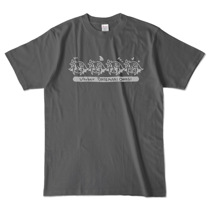 カラーTシャツ - L - チャコール (濃色)
