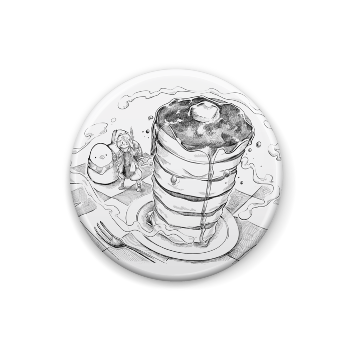 缶バッジ 小鳥族と卵のある食卓 25mm やぶつばめの止まり木 Booth 缶バッジ 小鳥族と卵のある食卓 25mm やぶつばめの止まり木 Booth