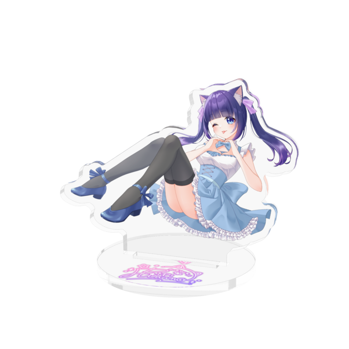 アクリルフィギュア - 70x70mm　ウインク