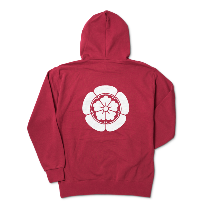 パーカー - XL - バーガンディ