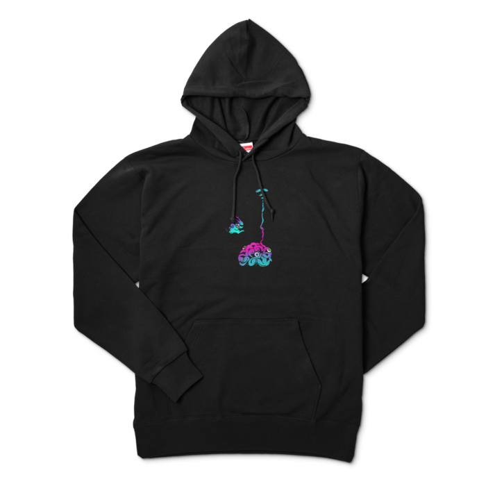 パーカー - XL - ブラック(4)