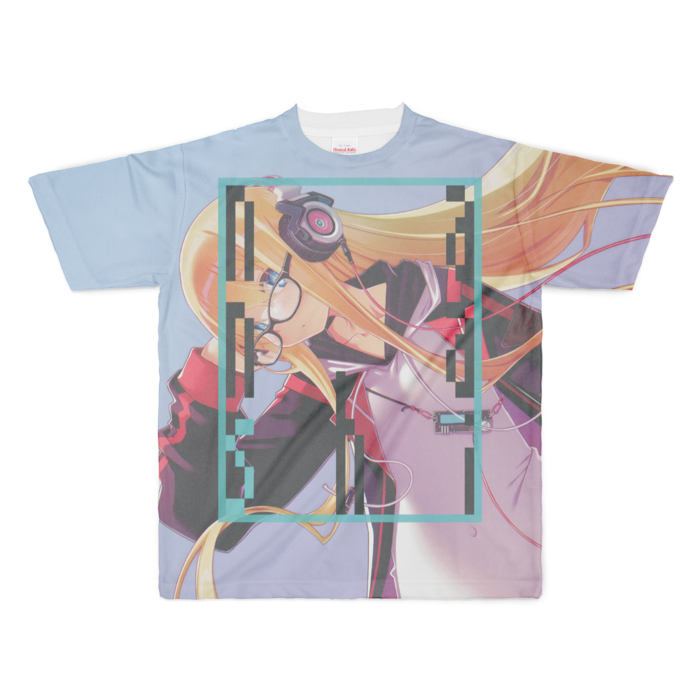 フルグラフィックTシャツ - XL - 正面印刷のみ