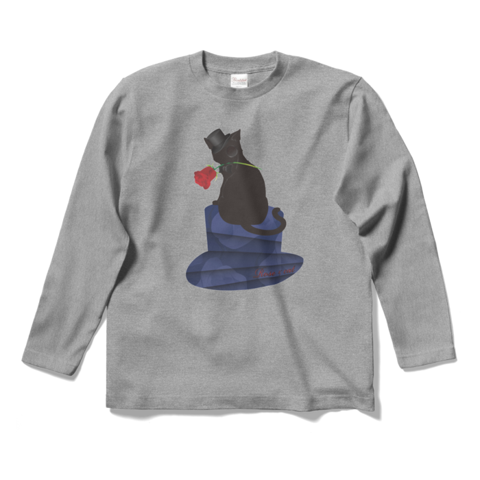 ロングスリーブTシャツ - S - 杢グレー