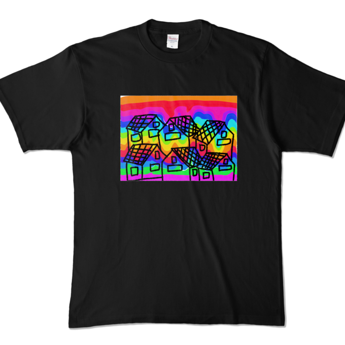 カラーTシャツ - XL - ブラック (濃色)