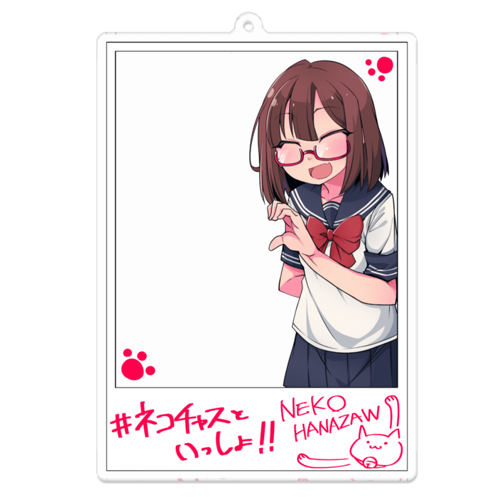 アクリルキーホルダー - 100 x 100 (mm)
