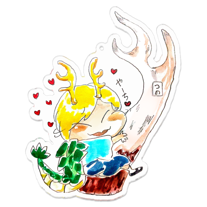 アクリルキーホルダー - 100 x 100 (mm)