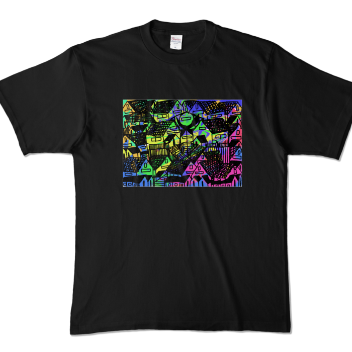 カラーTシャツ - XL - ブラック (濃色)