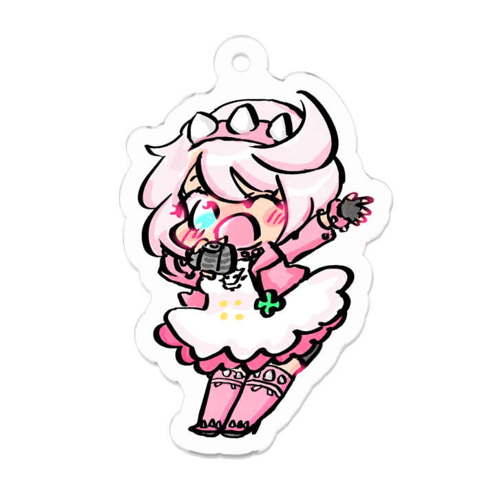 アクリルキーホルダー - 50 x 50 (mm)