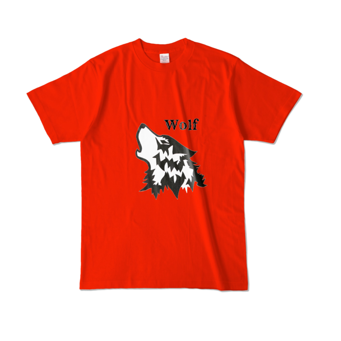 カラーTシャツ - L - レッド (濃色)