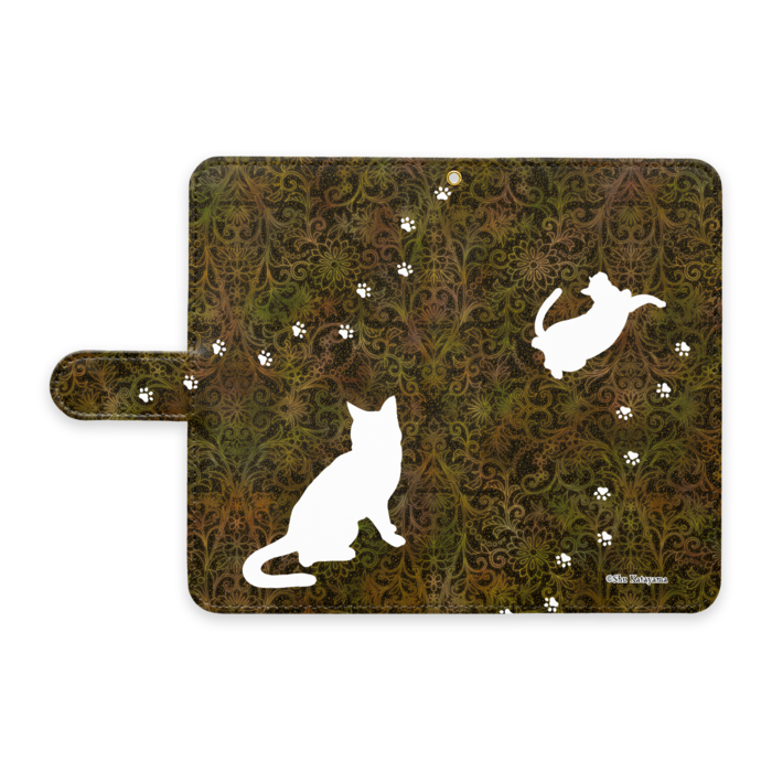 手帳型Androidケース - L - ストラップ穴 あり