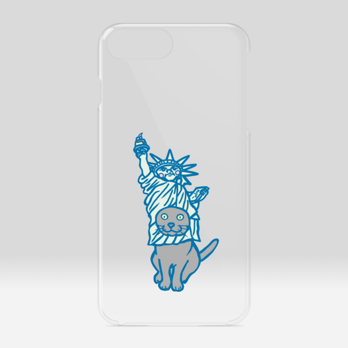 クリアiPhoneケース - iPhone 6 Plus / 7 Plus / 8 Plus