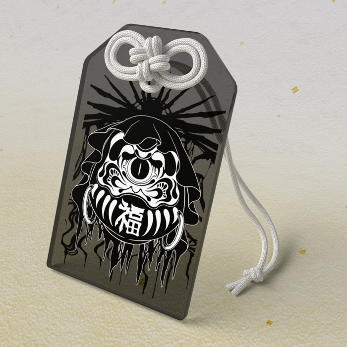 アクリルお守り - 50 × 80mm