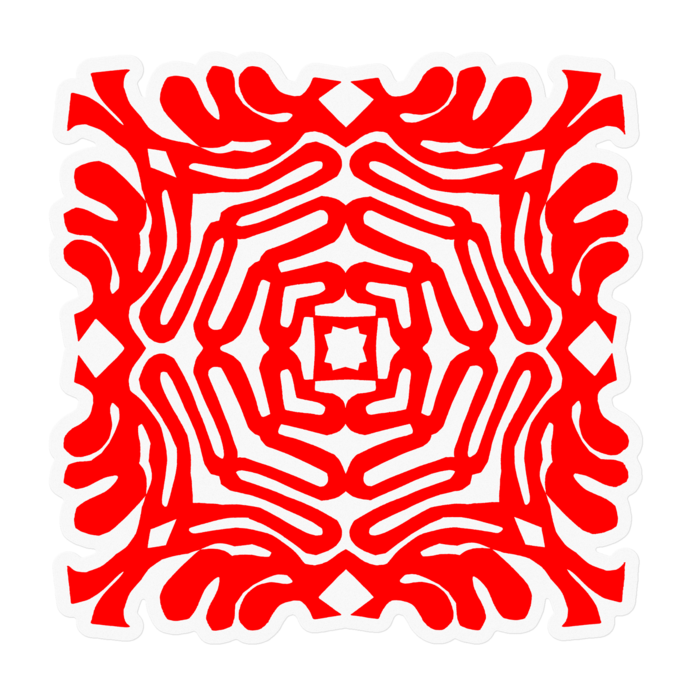ステッカー - 100 x 100 (mm)