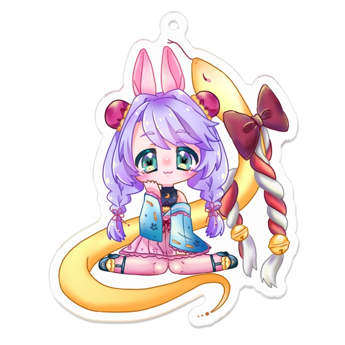 アクリルキーホルダー - 70 x 70 (mm)