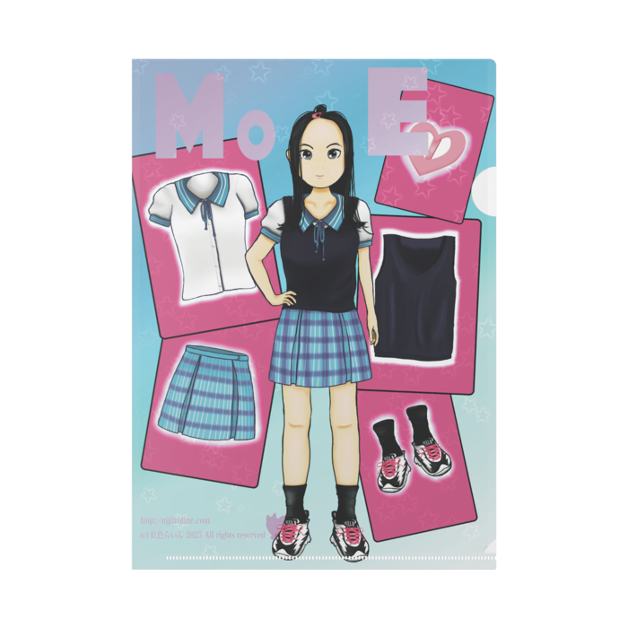 クリアファイル - A4(裏が白)