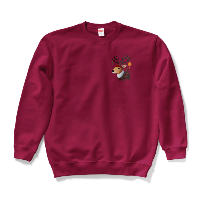 スウェット - L - バーガンディ