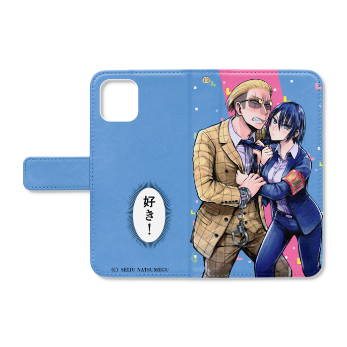 手帳型iPhoneケース - iPhone11 - ストラップ穴 あり
