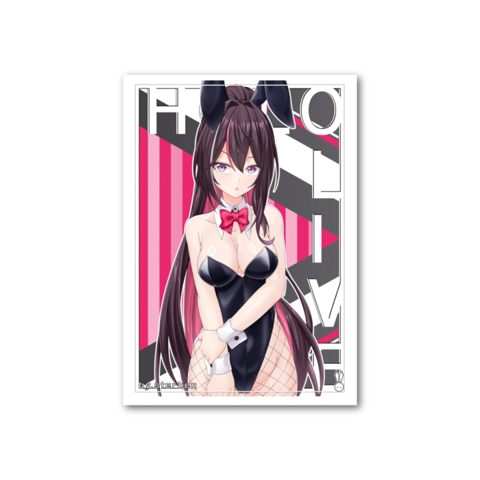 フォト風カード - 縦 - 両面 AZKi バニー2