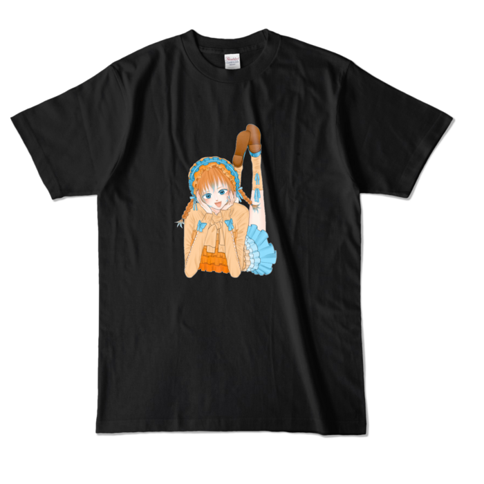 カラーTシャツ - L - ブラック （濃色）