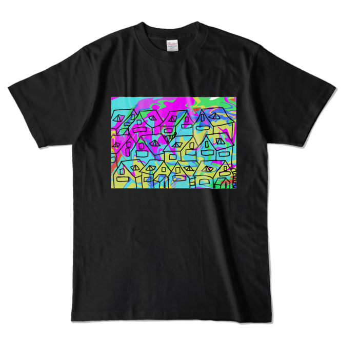 カラーTシャツ - L - ブラック (濃色)