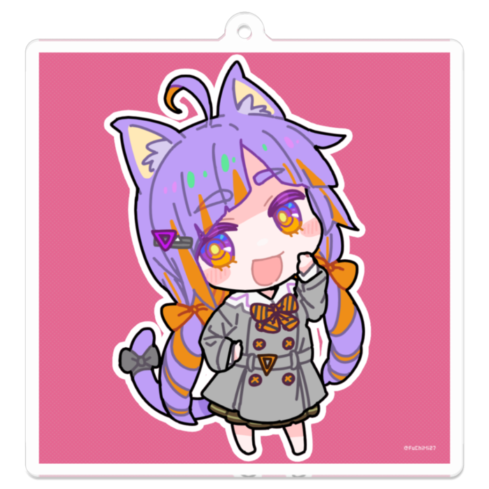 アクリルキーホルダー - 70 x 70 (mm)