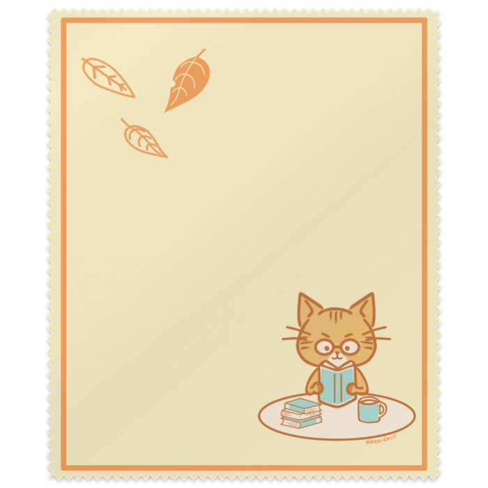 茶トラネコのメガネ拭きB