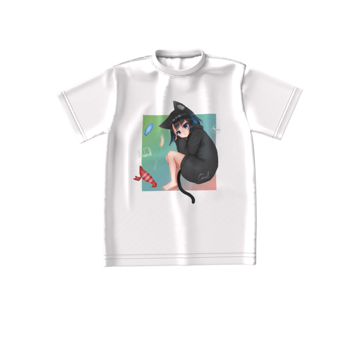 ビッグシルエットTシャツ - S - WHITE