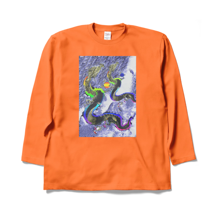 ロングスリーブTシャツ - XL - オレンジ
