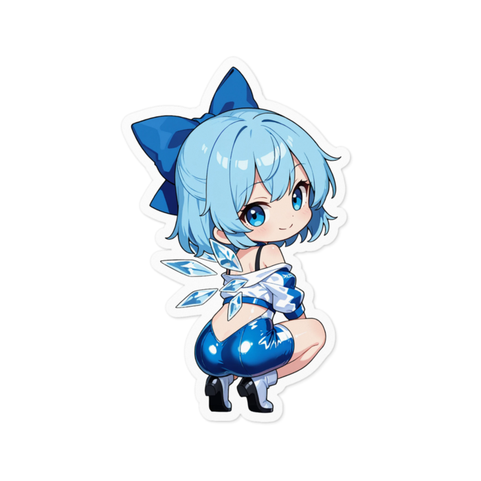 ステッカー - 100 x 100 (mm)(キャラのみ)