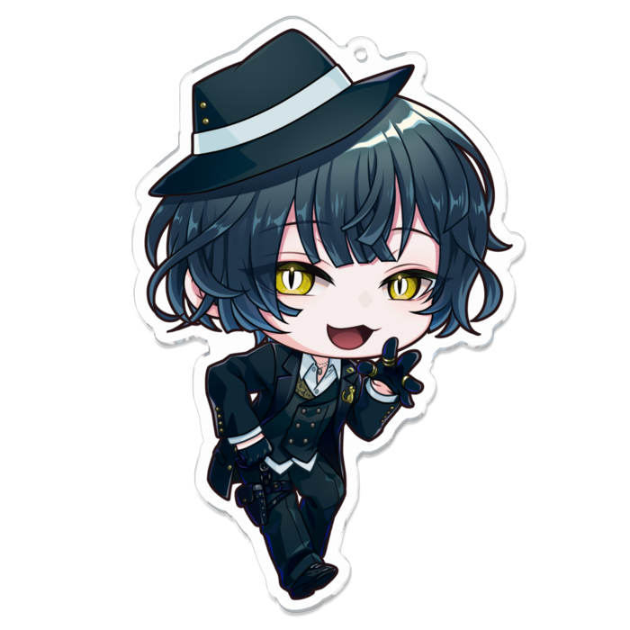 アクリルキーホルダー - 100 x 100 (mm)