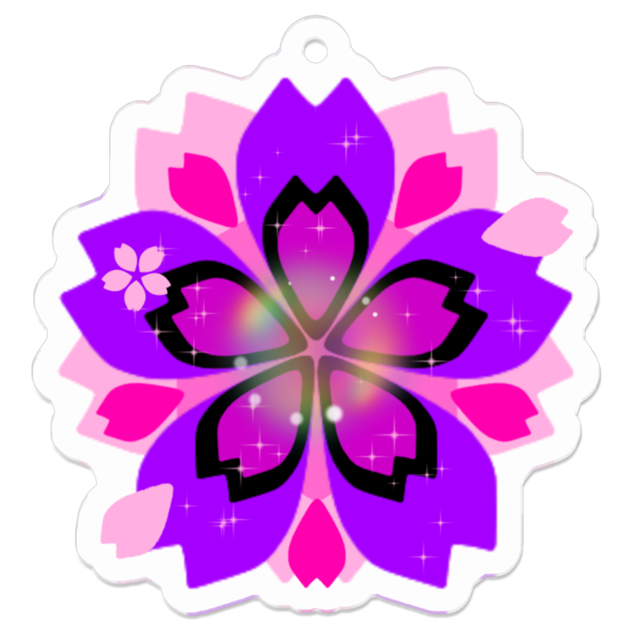 アクリルキーホルダー - 50 x 50 (mm)