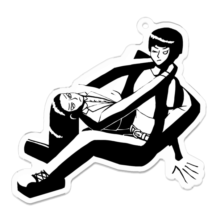 アクリルキーホルダー - 70 x 70 (mm)