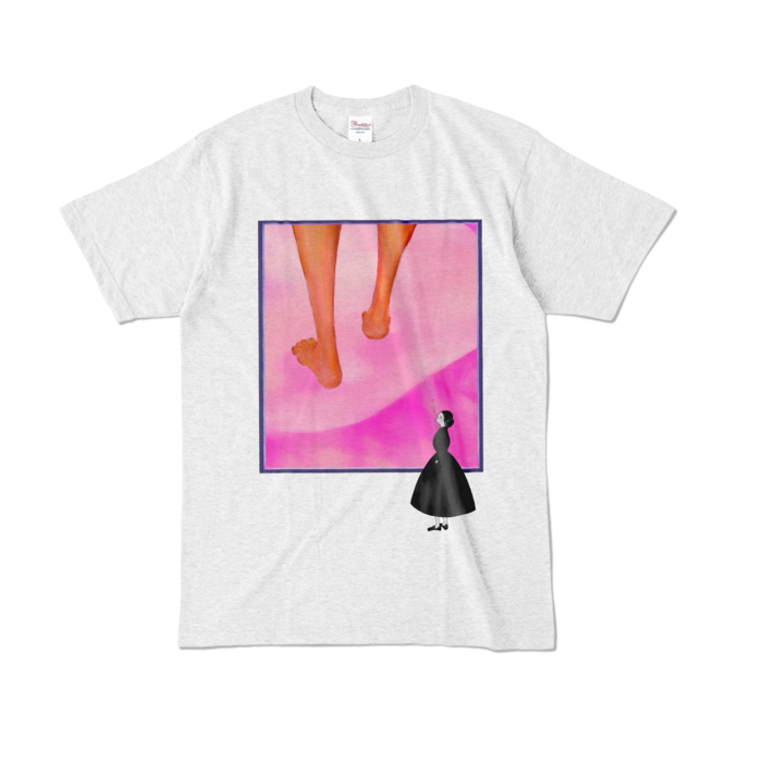 カラーTシャツ - L - アッシュ (淡色)