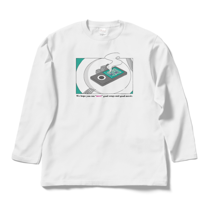 ロングスリーブTシャツ - L - ホワイト