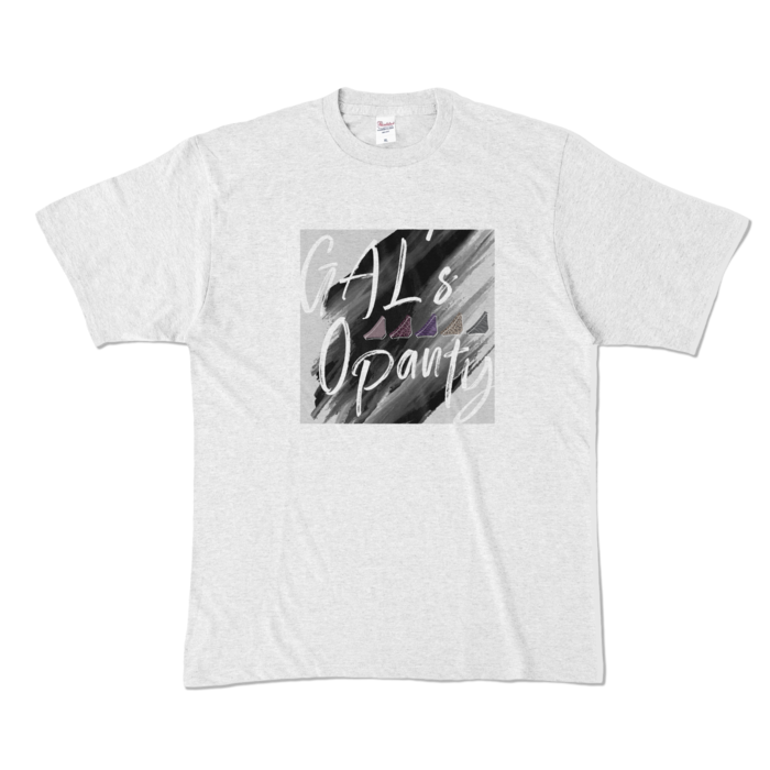 カラーTシャツ - XL - アッシュ (淡色)