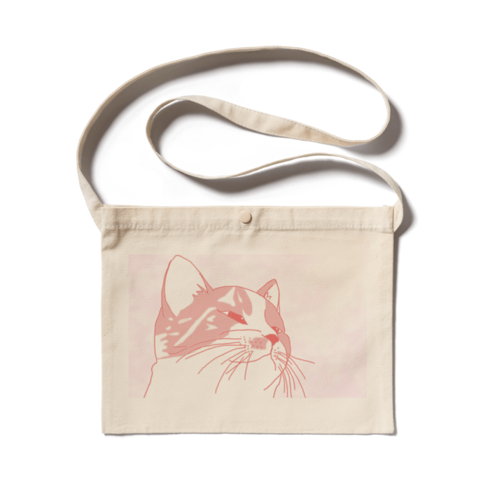 サコッシュ(ナチュラル)【300 x 230 (mm)】