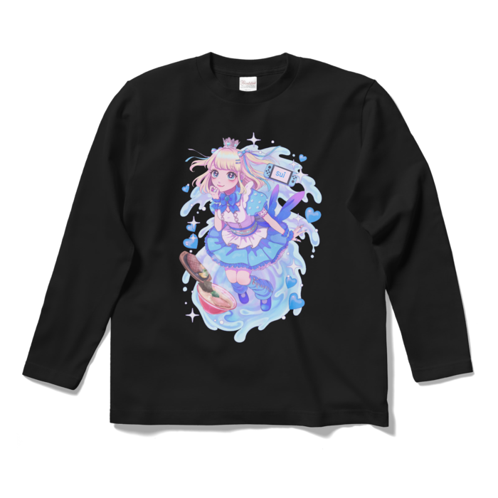 ロングスリーブTシャツ - S - ブラック