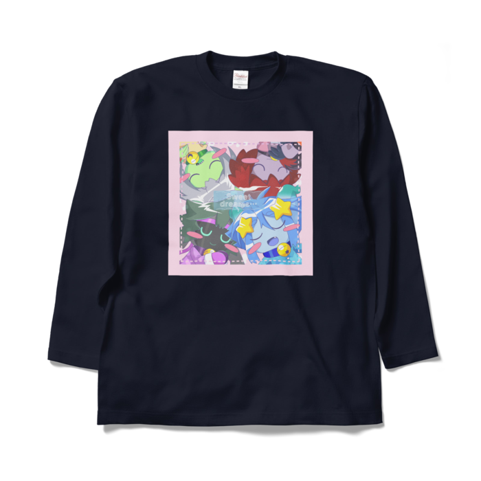 sweet dreams ロングスリーブTシャツ - XL - ネイビー