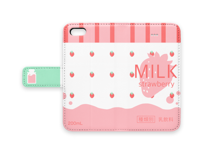 手帳型iPhoneケース - iPhone 5 / SE - ストラップ穴 なし
