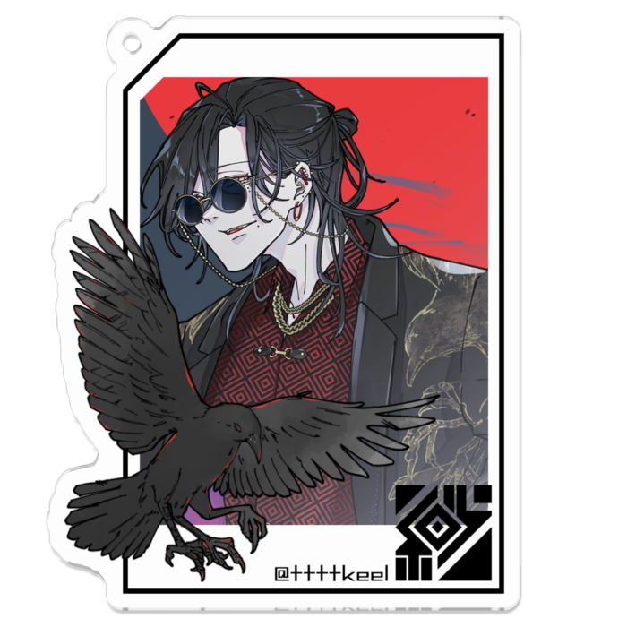 アクリルキーホルダー - 70 x 70 (mm)