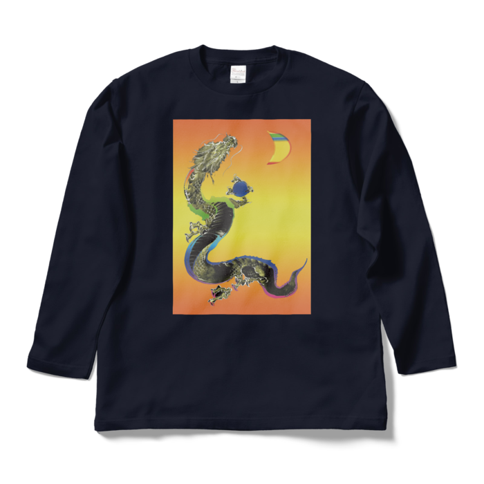 ロングスリーブTシャツ - L - ネイビー(1)