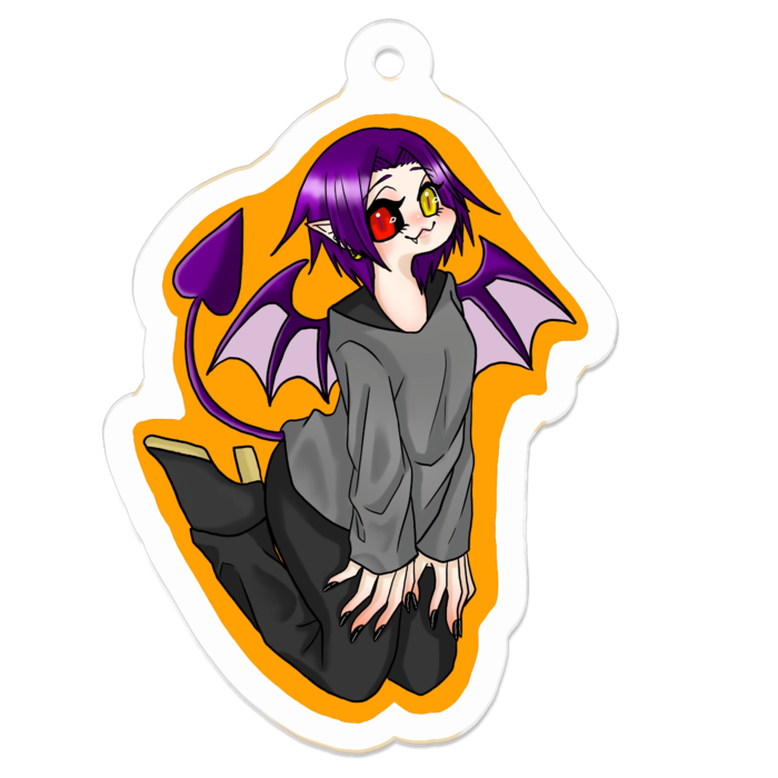 アクリルキーホルダー - 50 x 50 (mm)