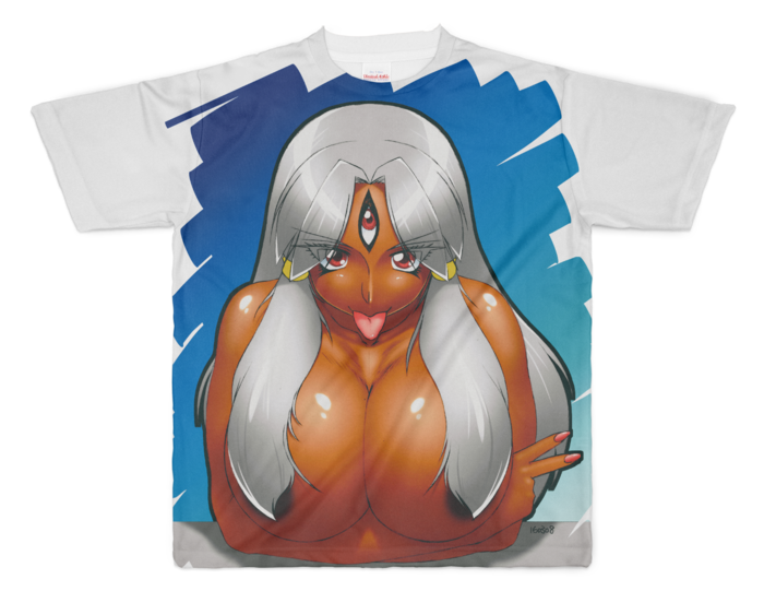 フルグラフィックTシャツ - XL - 正面印刷のみ