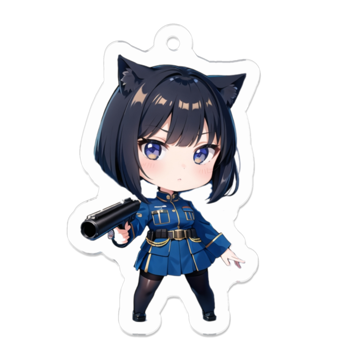 アクリルキーホルダー - 50 x 50 (mm)