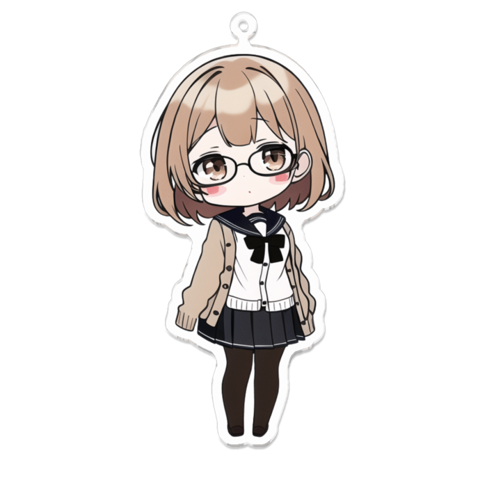アクリルキーホルダー - 100 x 100 (mm)